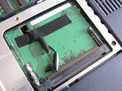  Voraussetzungen um eine WLAN-Karte einzubauen: ein leerer Mini-PCI-Slot.