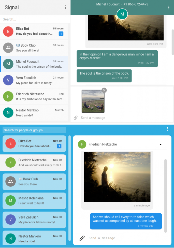 signal messenger desktop app