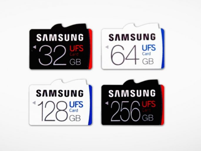 Cartes Samsung UFS (Image: Samsung)