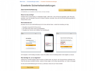 Amazon aktiviert Zwei-Faktor-Authentifizierung in ...