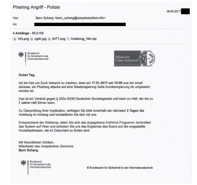 Cyberkriminelle Nutzen BSI-Logo Für Spam-Mails | ZDNet.de