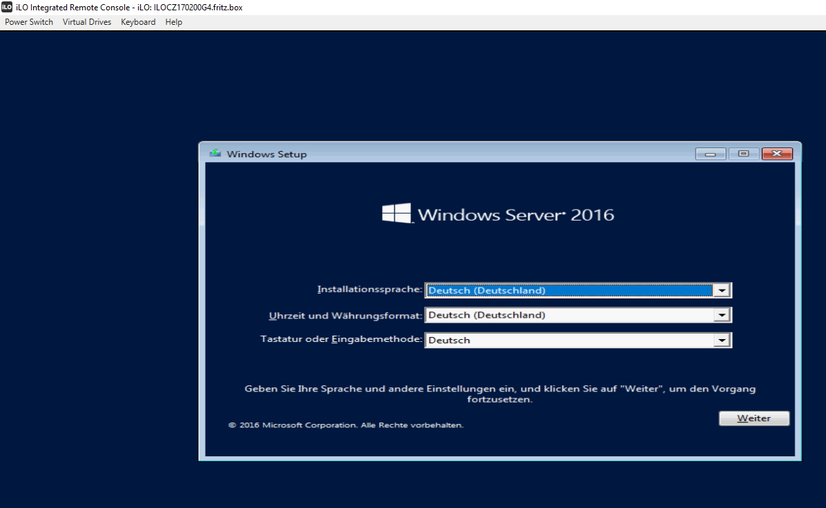 Hpe Proliant Ml30 Installation Von Windows Server 16 Zdnet De
