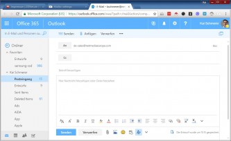 Outlook mailto не работает