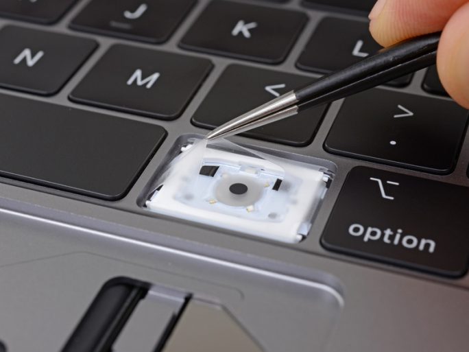   MacBook pro key (Photo: iFixit) 