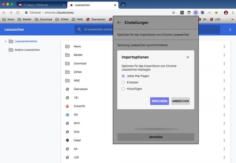 Samsung Internet Optimal Anpassen | ZDNet.de